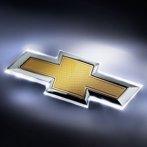 For 2016-2019 Camaro Illuminated Bowtie - White Oracle