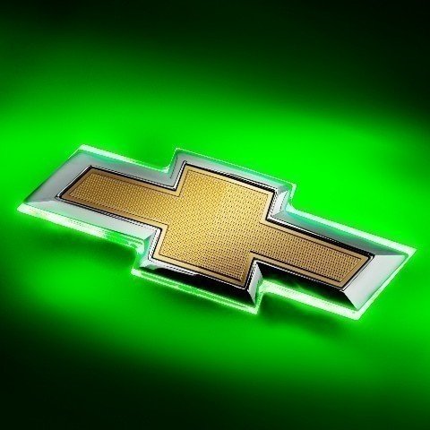 For 2016-2019 Camaro Illuminated Bowtie - Dual Intensity - Green Oracle