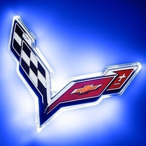 For Corvette C7 Rear Illuminated Emblem Oracle