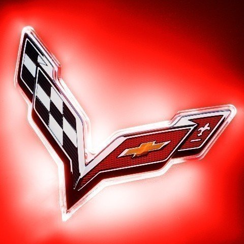 For Corvette C7 Rear Illuminated Emblem Oracle