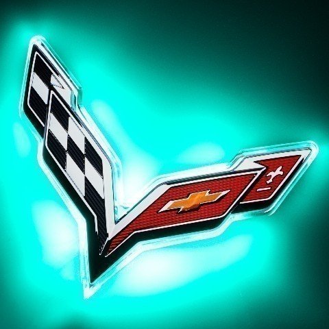 For Corvette C7 Rear Illuminated Emblem Oracle