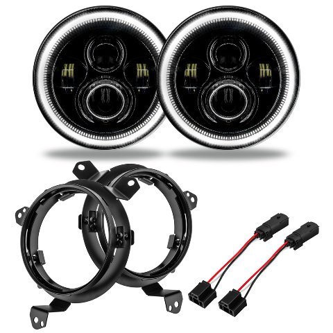 LEDs for Jeep Wrangler JL 7in. High Powered LED Headlights (Pair) Oracle