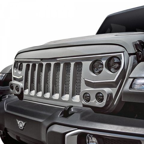 Lighting VECTORâ„¢ Series Full LED Grill for Jeep Wrangler JL/JT Oracle