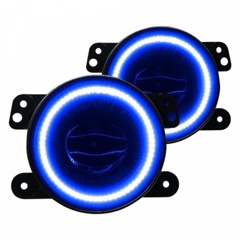 LEDs for Jeep Wrangler JK High Performance 20W LED Fog Lights Oracle