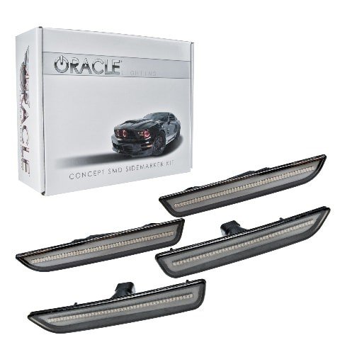 For 2010-2014 Ford Mustang Concept Sidemarker Set - Tinted Oracle