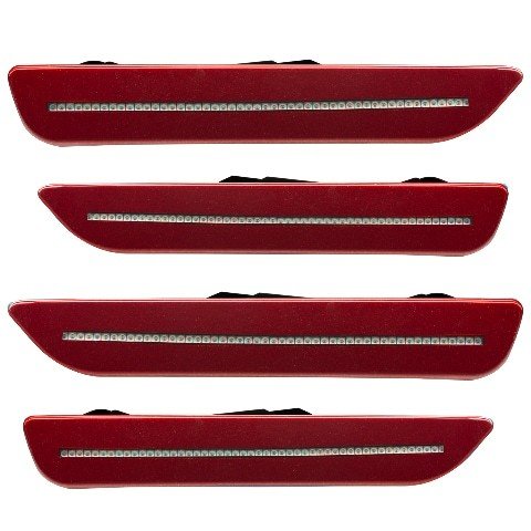 For 2010-2014 Ford Mustang Concept Sidemarker Set - Clear Oracle