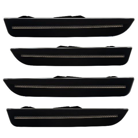 For 2010-2014 Ford Mustang Concept Sidemarker Set - Tinted Oracle