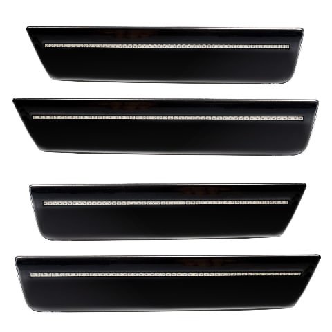 For 2008-2014 Dodge Challenger Concept Sidemarker Set - Clear Oracle