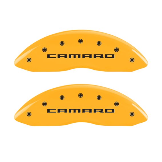 2012-2015 Camaro Caliper Covers Yellow w/RS or Camaro Logo