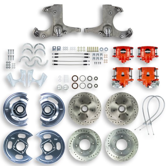 1967-1970 Chevrolet C10 Suburban  Brake Conversion Kit The Right Stuff TWK6346Z