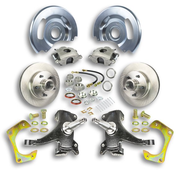 1967-1970 Chevrolet C10 Suburban  Brake Conversion Kit The Right Stuff TWK6315D