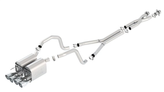 C6 Corvette Borla ATAK Exhaust with X-Pipe 140453