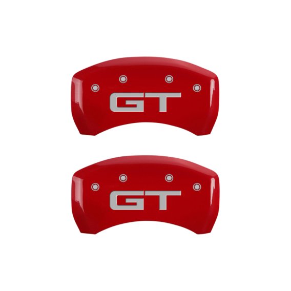 2015-2019 Ford Mustang GT MGP Caliper Covers Red