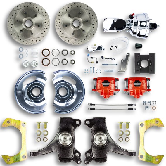 1963-1966 Chevrolet C10 Pickup  Brake Conversion Kit The Right Stuff TDC6326DZX