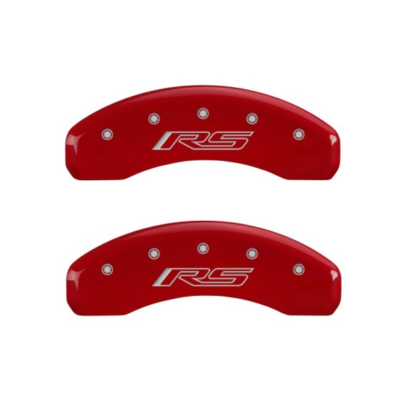 2016-2023 Camaro MGP Caliper Covers Red w/Camaro and RS Logos