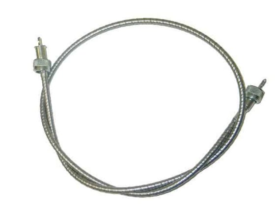 C1 1953-1955 Corvette Tachometer Cable Steel Case for 6 Cylinder