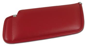 C3 1977-1982 Corvette Sunvisor Red