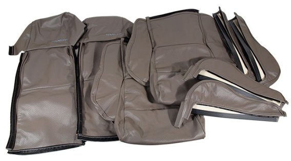 C4 1984-1988 Corvette Leather Sport Seat Covers Pair