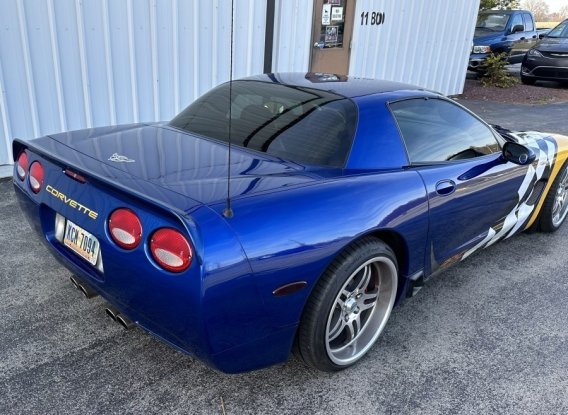 C5 Corvette Painted SLP Style Rear Spoiler