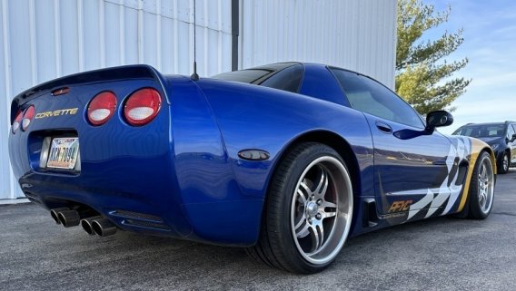 C5 Corvette Painted SLP Style Rear Spoiler