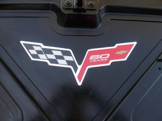 C6 Corvette Inside Trunk Emblem Decal