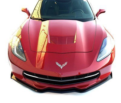 2014-2018 C7 Corvette Z06 Style Stage 2 Carbon Fiber Front Splitter