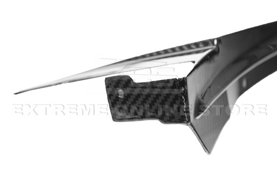 2019 C7 Corvette ZR1 Carbon Fiber Front Splitter Side Winglet Extension