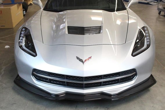 C7 Corvette Stingray APR Carbon Fiber Front Air Dam Splitter