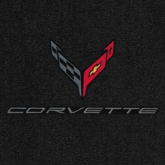 C8 Corvette Lloyd Ultimat Embroiderd Logo Cargo Mats