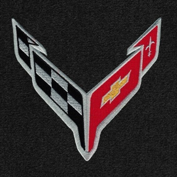 C8 Corvette Lloyd Ultimat Embroiderd Logo Cargo Mats