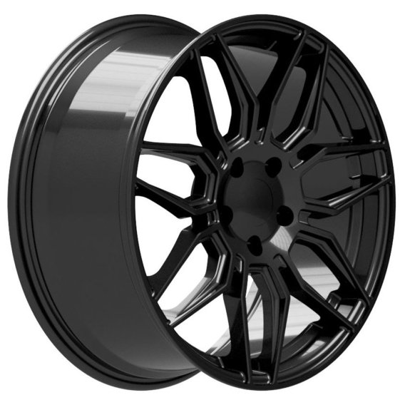 2020-2023 C8 Corvette Reproduction Replica Gloss Black Rim Wheel 20x11