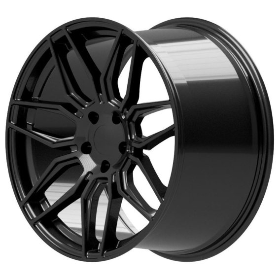 2020-2023 C8 Corvette Reproduction Replica Gloss Black Rim Wheel 19x8.5