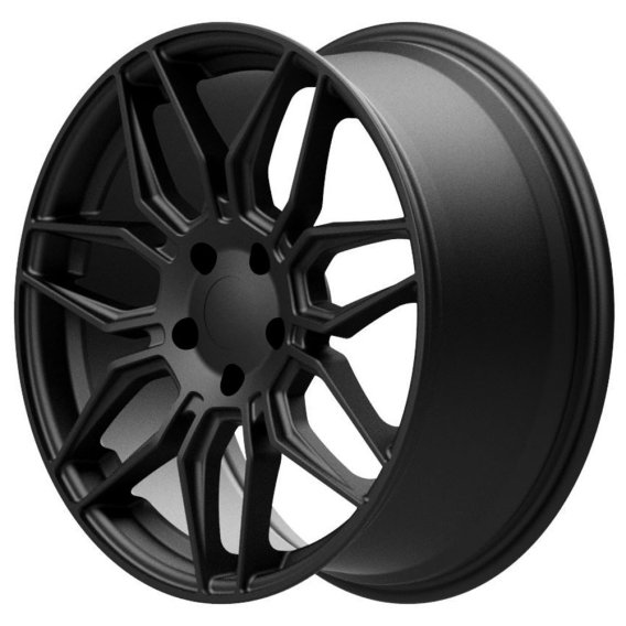 2020-2023 C8 Corvette Reproduction Replica Satin Black Rim Wheel 19x8.5