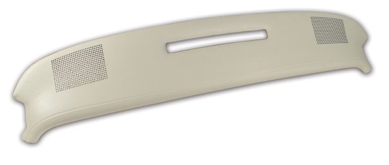 Classic Car Dashes Dash Pad- White Upper For 1977 Corvette