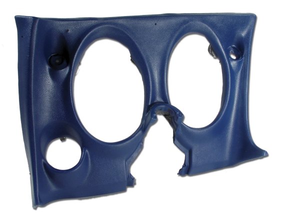 CCD Dash Pad Dark Blue Lower LH For 1968 Corvette