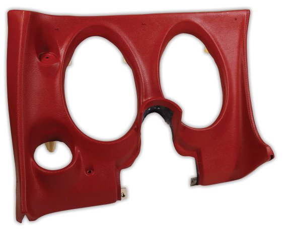 CCD Dash Pad Firethorn Lower LH For 1976 Corvette