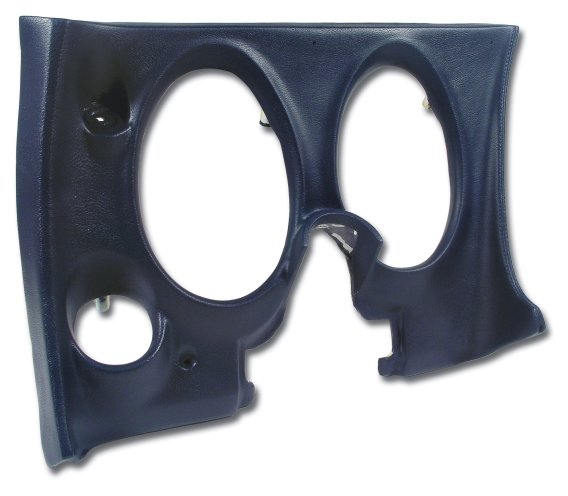 CCD Dash Pad Dark Blue Lower LH For 1973-1975 Corvette