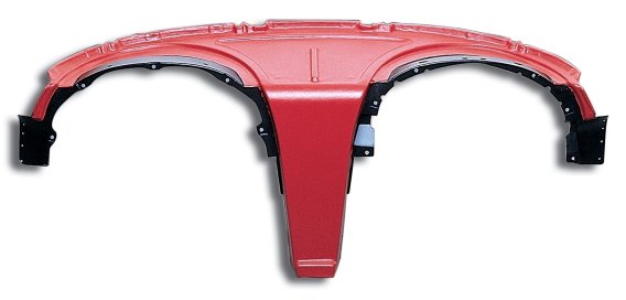 1963-1964 C2 Corvette Classic Car Dashes Dash Cover- Red