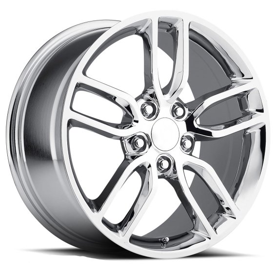 C7 Z51 Style Chrome Wheel 19x10 56mm Offset For 1997-2004 Corvette