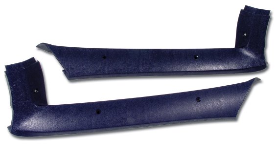 Pillar Posts- Dark Blue For 1977 Corvette