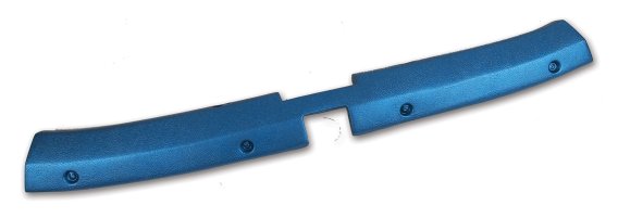 Header Molding- Bright Blue Convertible For 1968 Corvette