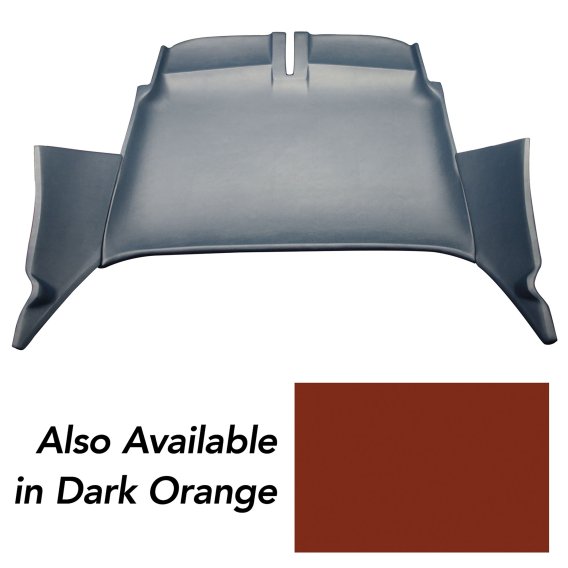 Hardtop Headliner- Dark Orange For 1968 Corvette