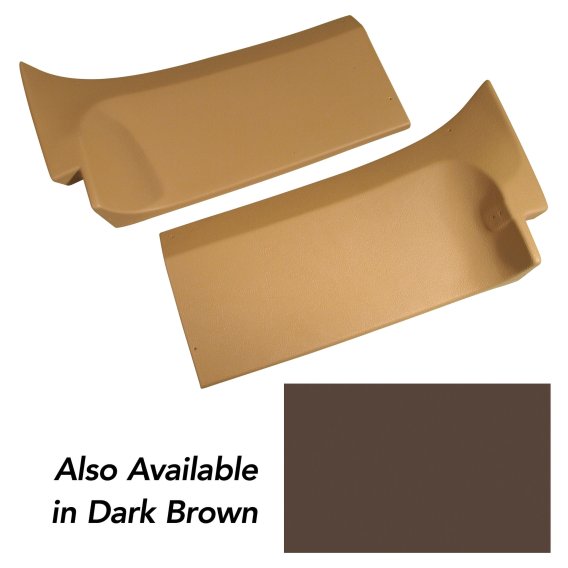 Rear Coupe Roof Panels Dark Brown 76L For 1976-1977 Corvette