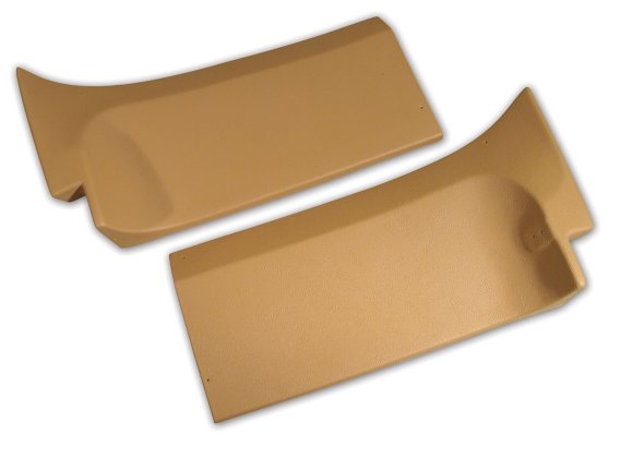 Rear Coupe Roof Panels- Buckskin 76L For 1976-1977 Corvette