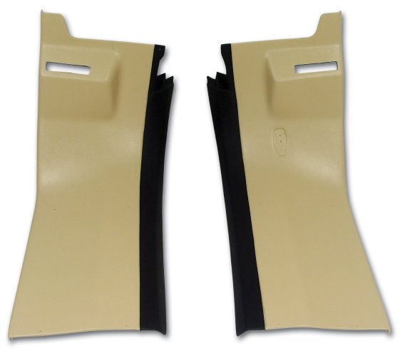 Rear Coupe Roof Panels- Doeskin For 1978-1979 Corvette