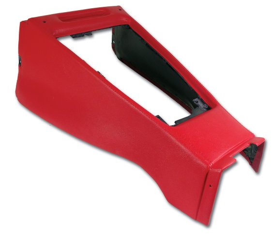 Shift Console Housing- Red For 1970 Corvette