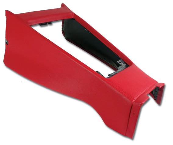 Shift Console Housing- Red For 1972 Corvette