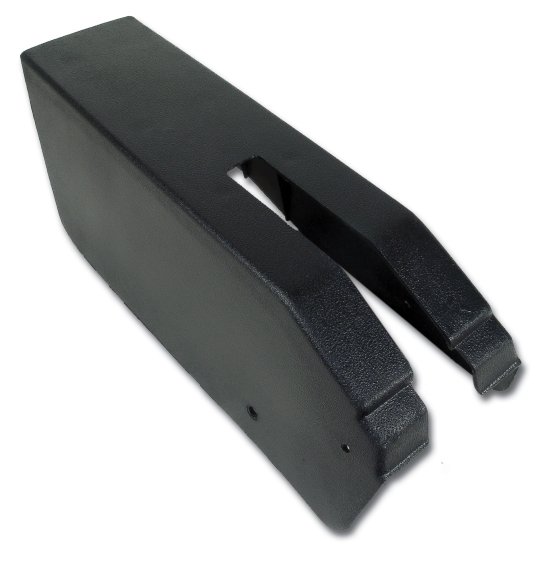 Park Brake Console- Black For 1967 Corvette