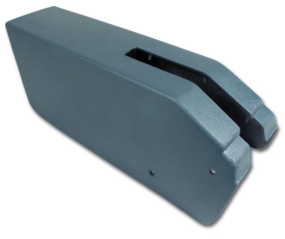 Park Brake Console- Teal For 1967 Corvette