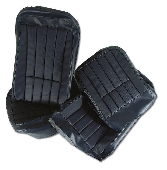 Vinyl Seat Covers- Dark Blue For 1973-1974 Corvette